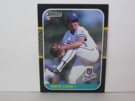 David Cone RC #502 1987 Donruss Baseball Card
